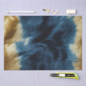 南西金ゴールドブルーコウィド 薄葉紙 (クラフト)