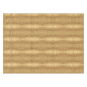 南西金ゴールド茶色アリゲーターレザー テーブルクロス (正面(横))