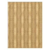 南西金ゴールド茶色アリゲーターレザー テーブルクロス (正面)