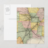 南西鉄道制度 ポストカード (正面/裏面)