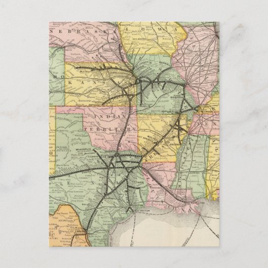 南西鉄道制度 ポストカード (正面)