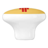 南西陶磁器のノブ セラミックノブ (側面)