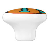 南西陶磁器のノブ セラミックノブ (側面)