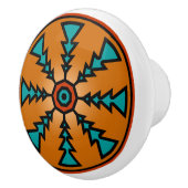 南西陶磁器のノブ セラミックノブ (右)