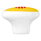 南西陶磁器のノブ セラミックノブ (側面)