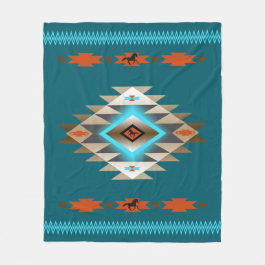 南西3 – サイズと色の変更 フリースブランケット (正面)