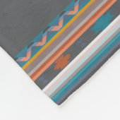 南西6、変更可能な色 フリースブランケット (角)