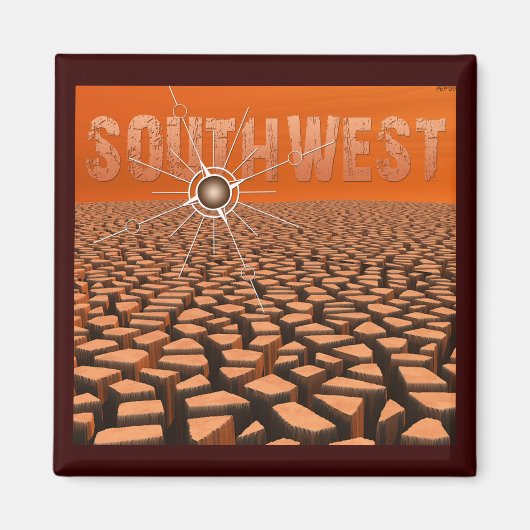 南西 マグネット (正面)