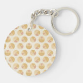 南西Geoのステップ|オレンジ円パターン キーホルダー (裏面)