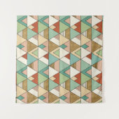 南西Geoのステップ|手描きの種族パターン タペストリー (正面)