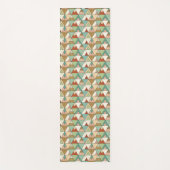 南西Geoのステップ|手描きの種族パターン ヨガマット (正面)