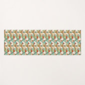 南西Geoのステップ|手描きの種族パターン ヨガマット (正面(横))