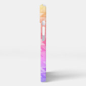 南西iPhoneケース鮮やか、夏トーン iPhoneケース (左側面)