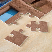 南西Taos Adobeの村落の家ニューメキシコ ジグソーパズル (側面)