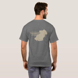 南言葉遣い: 傷つけられたTシャツ Tシャツ