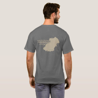 南言葉遣い: 傷つけられたTシャツ Tシャツ