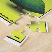 南議会の都心のオースティンテキサス州のおもしろいの地図 ジグソーパズル (側面)