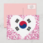 南買韓国旗 ポストカード (正面/裏面)