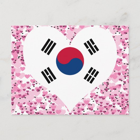 南買韓国旗 ポストカード (正面)