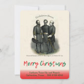 南軍の南北戦争の英雄 🎖️⚔️ クリスマス (正面)