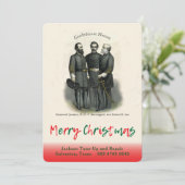 南軍の南北戦争の英雄 🎖️⚔️ クリスマス (スタンド正面)