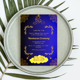 南軽庵の命名式ゴールデンエレメント 招待状