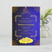 南軽庵の命名式ゴールデンエレメント 招待状 (スタンド正面)