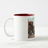 南通り、モリストウンNJ、ヴィンテージ ツートーンマグカップ (左)