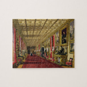 南通路、Windsorの城1838年(chromolitho) ジグソーパズル