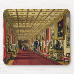 南通路、Windsorの城1838年(chromolitho) マウスパッド