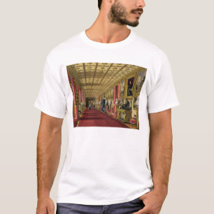 南通路、Windsorの城1838年(chromolitho) Tシャツ