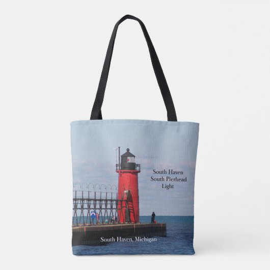 南避難所のトートバックをくまなく南Pierheadライト トートバッグ (裏面)