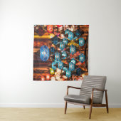 南部での手作伝統的りの素晴らしいトルコのランプ タペストリー (インサイチュ(横))