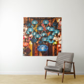 南部での手作伝統的りの素晴らしいトルコのランプ タペストリー (インサイチュ)