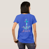南部に錨を下ろす Tシャツ (裏面フル)