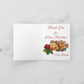 南部のお嬢様への感謝カード サンキューカード (内部)