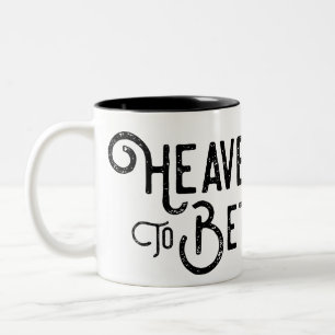 南部のことわざ天国へBetsy Coffee Mug ツートーンマグカップ