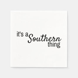 南部の出来事だ スタンダードカクテルナプキン