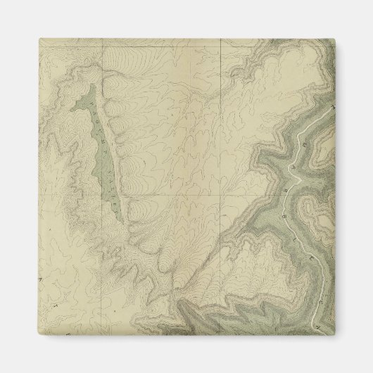 南部の地質図3 マグネット (正面)