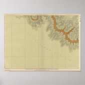 南部の地質図 ポスター (正面)