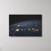 南部の州の市の光統一された。 キャンバスプリント (正面)