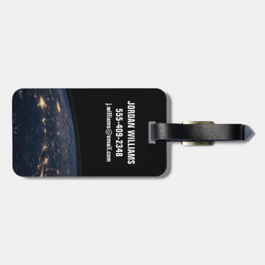 南部の州の市の光統一された。 ラゲッジタグ (裏面横)