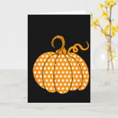 南部の秋 ハッピーフォール ヤル - フォールだね ラカ ドット カード (黄色い花)