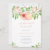 南部の結婚式の前夜祭招待状 招待状 (正面)