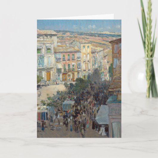 南部の都市のフランスの見解 | Childe Hasssam カード (正面)