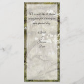 南部チャームのメニューカード メニュー (裏面)