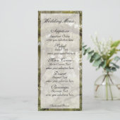 南部チャームのメニューカード メニュー (スタンド正面)