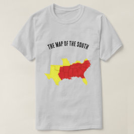 南部地図 Tシャツ