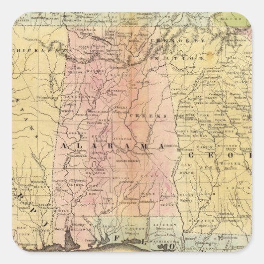 南部州 スクエアシール (正面)