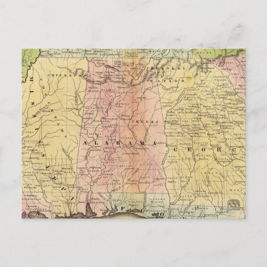 南部州 ポストカード (正面)